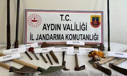 Koçarlı’da kaçak kazı yapan 4 kişi yakalandı