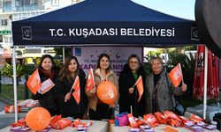 Kuşadası Belediyesi’nden kadına yönelik şiddete karşı farkındalık etkinliği