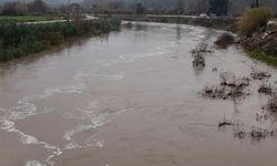 Sarıçay  Barajı doldu taştı