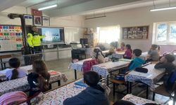 Aydın’da jandarmadan çocuklara trafik eğitimi