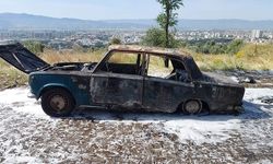 Aydın’da otomobil küle döndü
