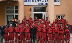 Kuşadası Belediyesi arama kurtarma ekibi eğitimini başarıyla tamamladı