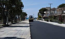 Kuşadası Belediyesi’nden 16 bin 200 metrekare yeni yol