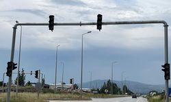 Çine’de devreye alınmayan trafik lambaları tepkiye neden oldu