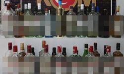 Didim’de kaçak içki operasyonu