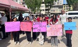 İncirliova'da  obeziteye karşı vatandaşlar bilgilendirildi