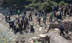 Milli Park'ta ziyarete kapalı koylar temizlendi