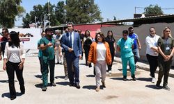 Didim’de hayvan barınağı denetlendi