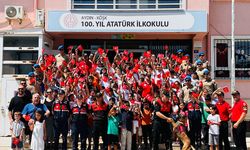 Aydın'da jandarma’dan öğrencilere tatil sürprizi