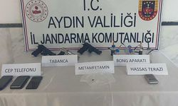 Kuyucak’taki eve  narkotik baskını