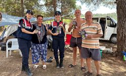 Didim’de vatandaşlar orman yangını riskine karşı bilgilendirildi