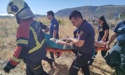 Aydın’da emekli öğretmen  uçurumdan yuvarlandı