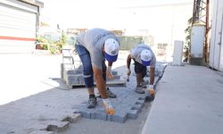 Didim'de 75.Yıl Sanayi Sitesi'nde yol bakım ve onarım çalışmaları devam ediyor