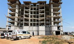 Aydın'da inşaatın 8.katından düşen işçi yaralandı