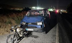 Söke’de minibüs motosiklete çarptı: 3 yaralı