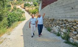 Başkan Güler, parke çalışmalarını inceledi