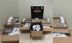Aydın'da 63 bin adet makaron ele geçirildi