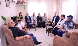 Vali Canbolat, 15 Temmuz’un yıldönümünde şehit aileleri ve gazileri unutmadı