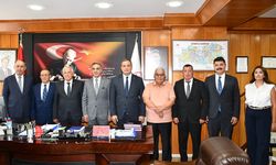 Aydın Ticaret Borsası’ndan Müdür Temiz’e ziyaret