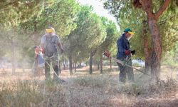 Didim’de yangınlara karşı örnek dayanışma