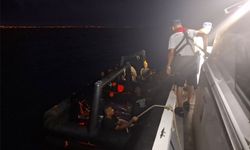 Kuşadası'nda 21 düzensiz göçmen kurtarıldı