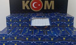 Aydın'da 8 bin makaron ele geçirildi