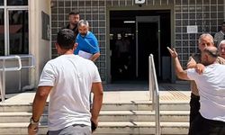 Aydın’da adliye önünde kardeş krizi