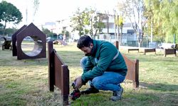 Kuşadası Belediyesi’nden can dostların parklarına özel bakım