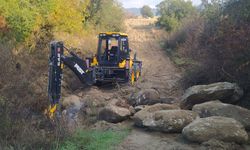 Bozdoğan’da arazi yollarında çalışmalar sürüyor