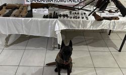 Yaptığı silahlara müşteri ararken yakalandı