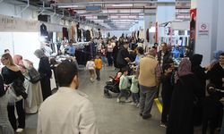 Aydın'daki giyim festivali yoğun ilgi görüyor