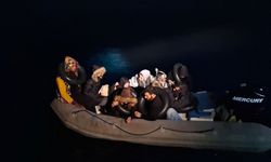 Kuşadası’nda 8 düzensiz göçmen kurtarıldı