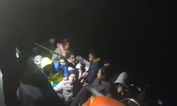 Didim’de 30 düzensiz göçmen kurtarıldı