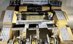 Aydın'da  iş yerinde kaçak sigara imalatı