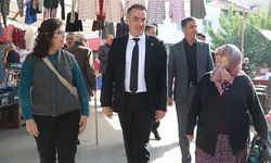 Başkan Arıcı’dan pazar ziyareti