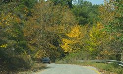 Aydın dağları sonbahara kucak açtı