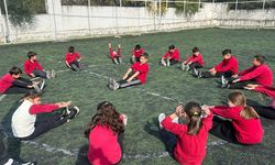 Aydın'da çocuklar güne sporla başlıyor