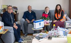 Engelli Osman Amcaya anlamlı ziyaret