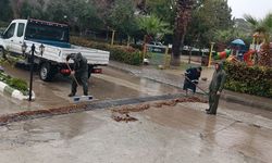 Aydın’da sağanak mesaisi