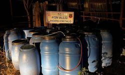 Çine’de 6 ton sahte alkol ele geçirildi