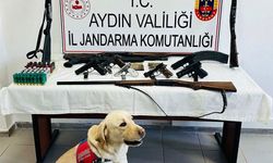 Aydın’da silah deposu operasyonu