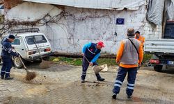 Yoğun yağışın ardından Efeler Belediyesi sahada