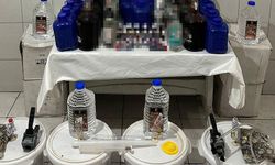 Aydın’da kaçak alkol operasyonu