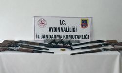 Didim’de ruhsatsız silah operasyonu