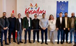 Kuşadasıspor yönetiminden Başkan Günel’e ziyaret