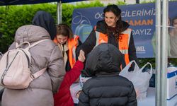 Öğrencilere ikinci dönemin ilk beslenme çantaları ulaştırıldı