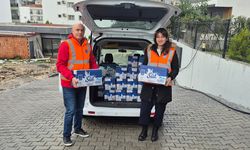 Kuşadası Belediyesi'nin süt desteği sürüyor