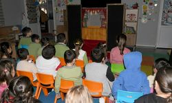 Kuşadası’nda çocuklar doyasıya eğlendi