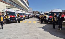 Aydın'a 16 yeni ambulans