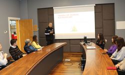 AYTO personeline temel yangın eğitimi verildi